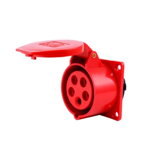 Enchufe industrial de pared IP44 16A de 3 pines para paneles eléctricos 8