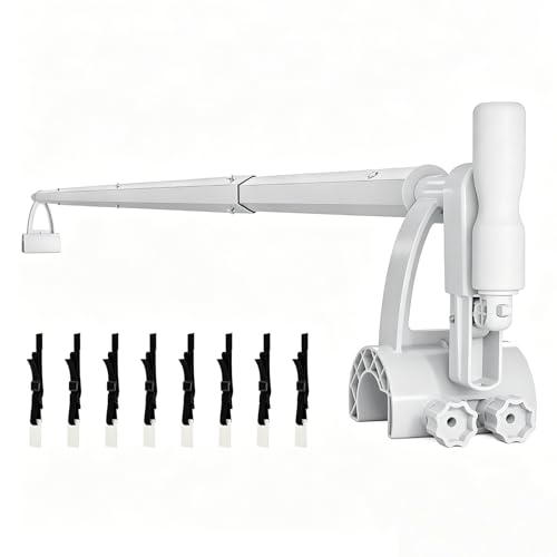 LEADZM Enrouleur de Bâche de Piscine Professionnel en Aluminium Premium,Système d'enroulage pour...