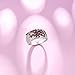 Santuzza 925 Sterling Silver Cherry Ring Created Ruby Cubic Zirconia Tree Branches Ring for Women (10)
