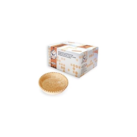 Tartaletas comestibles para rellenar redondas Gourmet 90 mm Vitarvi 168 unidades Mundo Pastel
