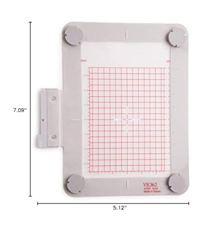 Embroidex EMBMHM2 Metal Hoop For Pfaff Creative Embroidery Machine 180X130Mm 5 Inchx7 Inch thumb #2