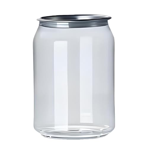 LwiftGal 200 Leere 55-mm-Kunststoffflaschen für Dosenverschließmaschinen, PET-Getränkedosen mit Deckel, 250/330/500/650/700/900-ml-Saft- und Smoothiebehälter 330ml