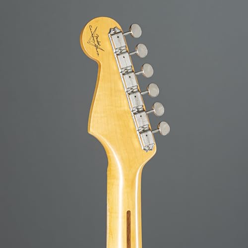 Fender ’55 Stratocaster JRN Closet Classic MN 2-Color Sunburst #129370 – Guitare Électrique - Les Beatles, Paul McCartney, John Lennon, RIngo Starr, George Harrison Fender '55 Stratocaster JRN Closet Classic MN 2-Color Sunburst #129370 - Guitare Électrique – Image 6