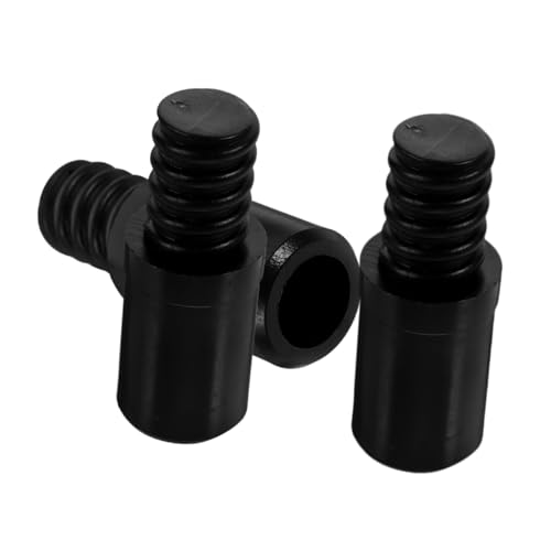 Cabilock Cedar Mop Handle Threaded End Adapter Extension Pole Hook Heads for Broom Poles