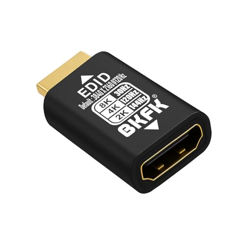 Émulateur HDMI EDID adaptateur d'affichage 8K30Hz prise sans tête