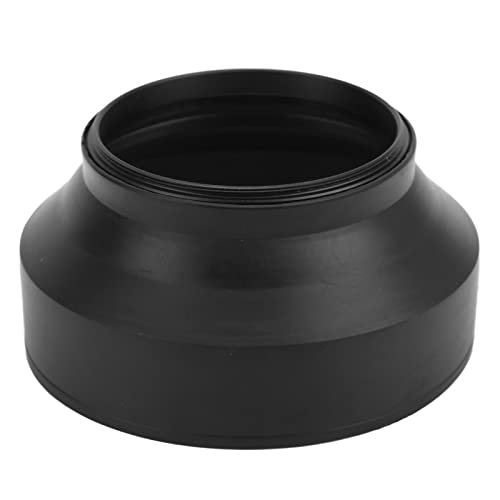 Bonbela Pare-Soleil 3 en 1 Pare-Soleil Pliable Universel pour Appareil Photo Pare-Soleil Pliable avec 3 États Réglables Différents (62mm)