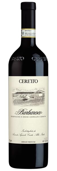Ceretto Barbaresco Bio 2022, Vino Rosso, 750 ml, Biologico, Denominazione di Origine Controllata e Garantita