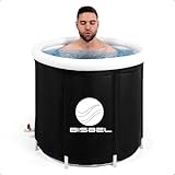 Banheira De Gelo Recovery Imersão Crioterapia Recuperação Muscular Inflável Atleta Pro Portátil Dobrável 320l Cold Plunge Reforçado Bisbel