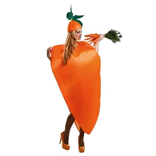 Disfraz de Zanahoria para adultos