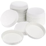 Vaguelly 100 Stück Deckel Für pappbecher Getränke Abdeckung Tassendeckel Tasse Becherdeckelinsekt Abdecken Deckel Trinken Tasse Staubschutz Papier Weiß