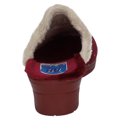 Baskets maison légères contre les pieds froids modèle fleur - 4