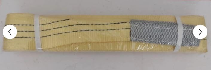 FASCIA DI SOLLEVAMENTO CARICO IN POLIESTERE DA METRI 4 CON PORTATA DI 3000 KG SINGOLA - 6000 KG DOPPIA