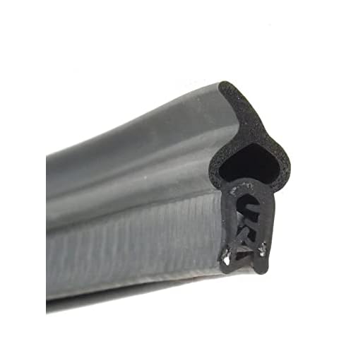 Finned Rubber Universal Door Boot Seal Trim 30mm x 12.5mm Cover