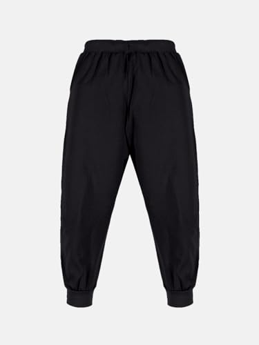 Image of KiddoPanti 100% Cotton Track Pants for Boys & Girls | Soft Single Jersey Fabric | Elastic Waist with Drawcord | Full Length with Rib Hem & Pockets | Joggers and Lowers for Kids
