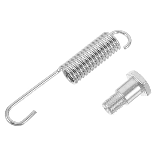 CLISPEED オートバイのレッグスプリング オートバイアクセサリー 電動自転車アクセサリー Silver