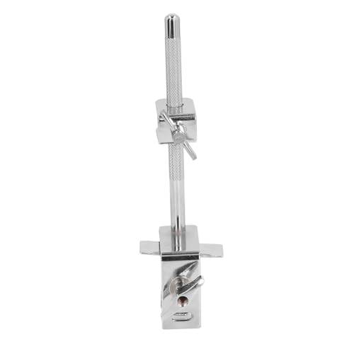 Abrazadera de cencerro para aro de bombo de acero inoxidable con soporte ajustable de altura para bateristas, músicos profesionales y principiantes miniatura 4