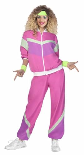 (PKT) (9910375) 80's Joggersuit Pink (Large)