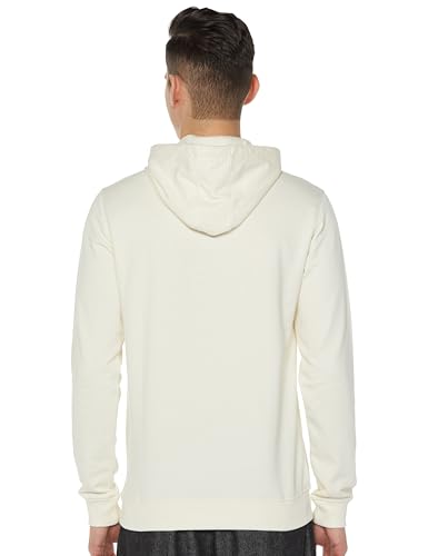 Image of Allen Solly Men's Classic Cotton Solid Hooded Sweatshirt with Kangaroo Pockets