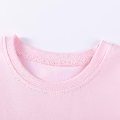 Image of Toddler Girls Bunny T-Shirt Cotton Baby Short Sleeve Easter Outfits Rabbit Shirts Soft Summer Casual Tee Tops