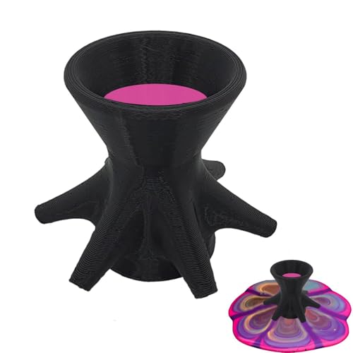 Vaso para verter flores, suministros de pintura acrílica mediana | Embudo con dispensador de pintura de 7 patas | Herramientas de pintura, kits de Navidad, juegos de dibujo, coladores de flores para Vaso para verter flores, suministros de pintura acrílica mediana | Embudo con dispensador de pintura de 7 patas | Herramientas de pintura, kits de Navidad, juegos de dibujo, coladores de flores para