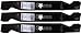 Stens 3 Pack 340-153 Blade AYP 532138496