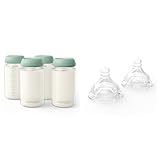 Momcozy Natural Baby Bottle & Momcozy Soft Baby Nipple