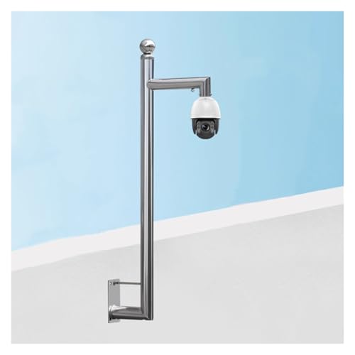 Support de caméra mural réglable acier inoxydable support caméra sécurité 2m L