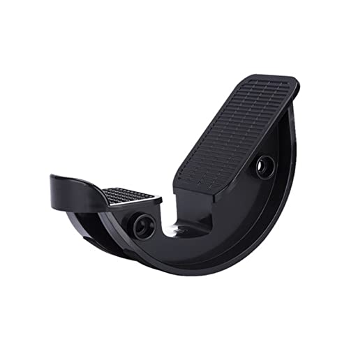 LANTRO JS Balancín de pie negro para tendinitis de Aquiles, herramienta de estiramiento de pantorrilla y tobillo para entrenamiento de equilibrio