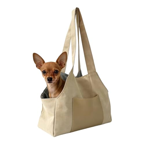 Bolsa de nailon para mascotas pequeña con correa para hombro 2