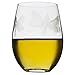 The Wine Savant Dragonfly Wine Glasses Set of 4 For White and Red Wine, Water or Whiskey, Each Glass Is Individually Sand Etched - Dragonfly Wine Glasses