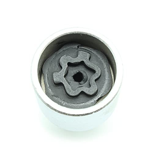 Image of TMAX 521 Wheel Lock Nut Screw Removal Key Anti-Theft Lugnut Socket S3056 for Vw Audi Vag Volkswagen Vehicles