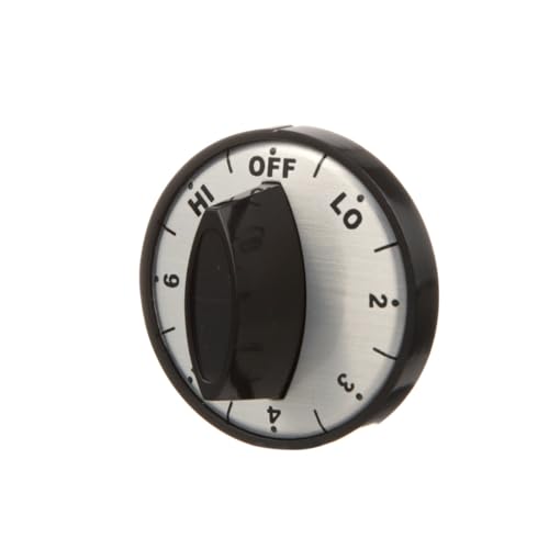 APW-45391 Knob 2 D, Off-Lo-2-6-Hi | Exact Fit Replacement for American Permanent Ware 45391 | SHARPTEK.COM Parts - Made In USA | 180-Day Warranty
