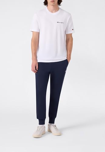 Pantalon de jogging Manchette Bleu Champion 220733 en molleton doux - 3
