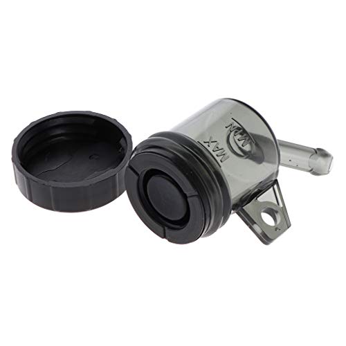 Reservatório de cilindro mestre de embreagem e freio frontal Homyl – Preto