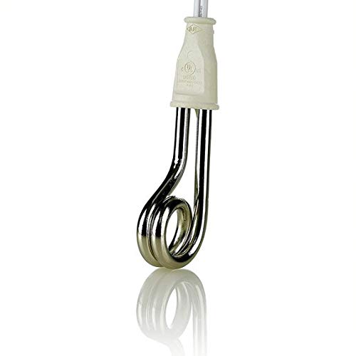 image for OVENTE Electric Stainless Steel Immersion Heater for Tea Coffee & Beve