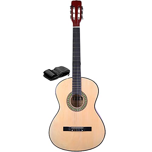 IZZY – GUITARE CLASSIQUE 75 CM NATURELLE – 620608Y – GUITARE - Les Beatles, Paul McCartney, John Lennon, RIngo Starr, George Harrison IZZY - GUITARE CLASSIQUE 75 CM NATURELLE - 620608Y - GUITARE