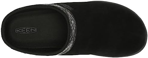 KEEN Women's Elle Suede Comfortable Durable Indoor Outdoor Mule Slippers, Black/Magnet, 7.5 | Image 4