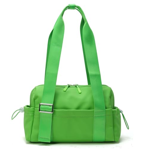 Mini bolsa de ginástica para mulheres, leve, pequena, com compartimento molhado, bolsa de transporte à prova d'água, bolsa de transporte de fim de semana, para mulheres, esportes, viagens, treino
