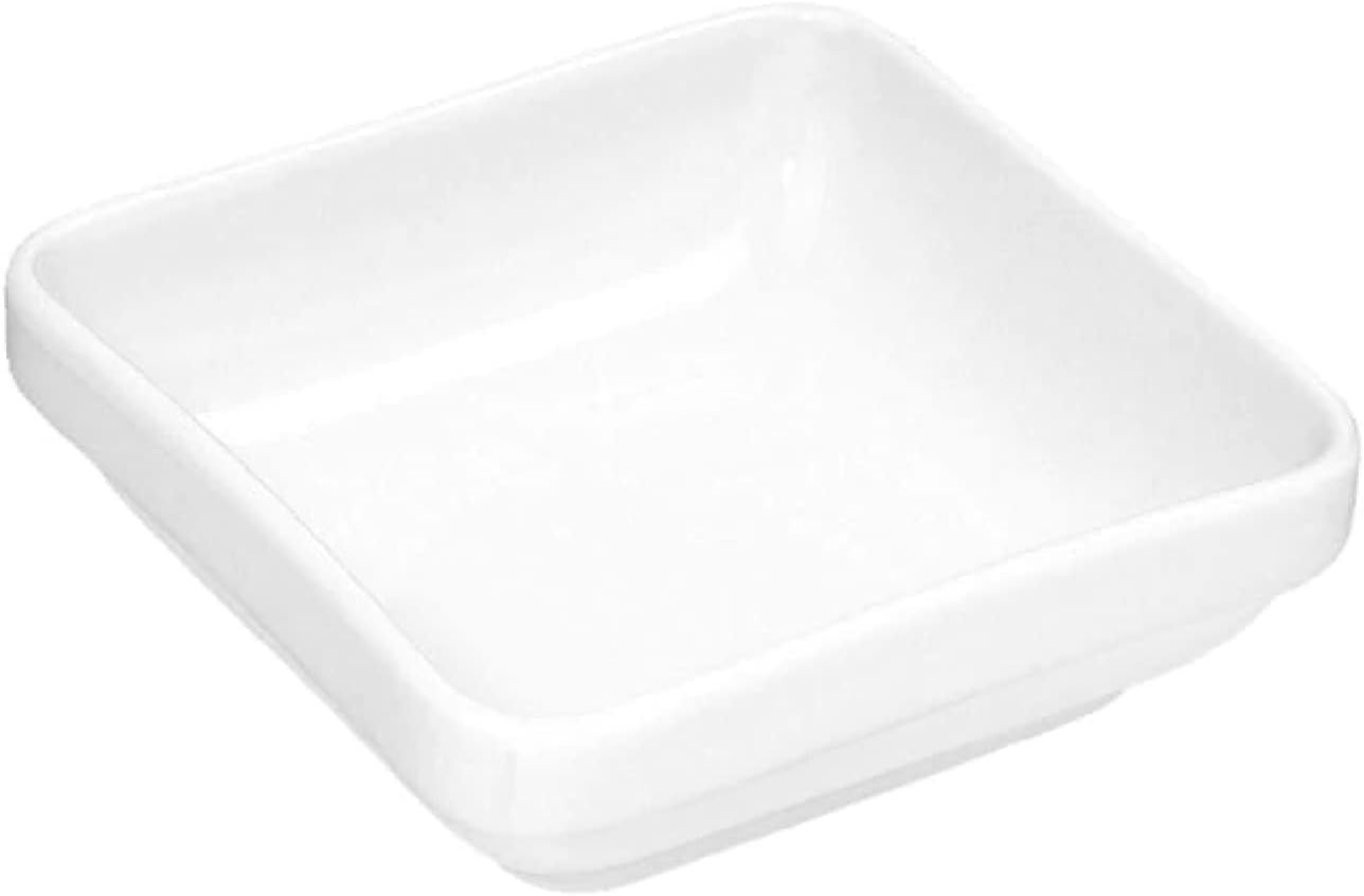 Pillivuyt Atlantic Square Hors d' Oeuvre Dish, 4 1/4-Inch