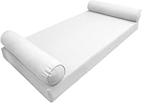 Vista 1 de *Solo funda*-Estilo 5 Fundas de almohada para colchón de sofá cama al aire libre con ribete de tubería tamaño individual XL - AD106