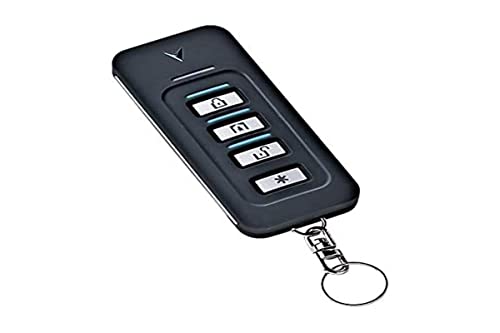 Visonic Télécommande 4 Boutons D'alarme - Powermaster KF235PG2RUB Noir
