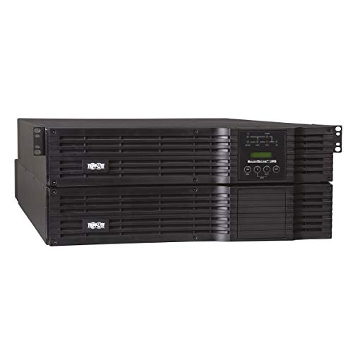 Tripp Lite 5000VA SmartOnline UPS, Double-Conversion, 208/240 & 120V, 4U Rack/Tower, Extended Run, Network Card Options, USB, DB9, Bypass Switch (SU5000RT4U)