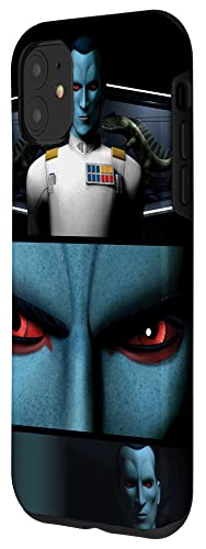 Coque iPhone 11 Star Wars Clone Wars protection Thrawn Red Eyes