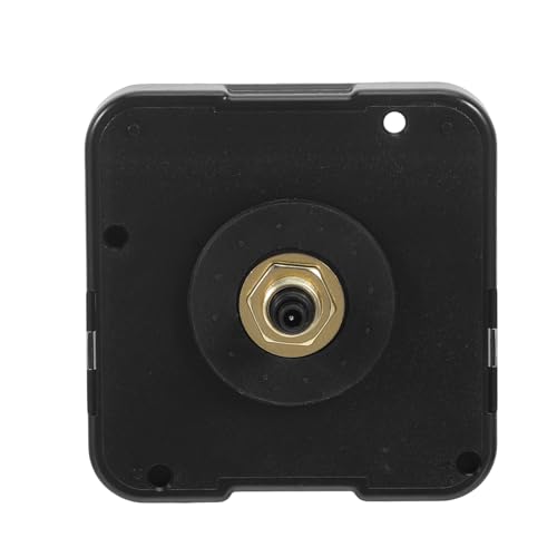 jojofuny Kit de Reemplazo Mecanismo Reloj Silencioso de Cuarzo Eje Corto 17 MM, Motor a Pilas para Reloj de Pared, Repuesto Duradero y Preciso para Decoración y Reparación Hogar
