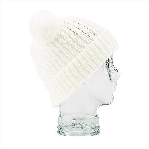 Volcom Girls' Shreddy Teddy Pom Beanie2