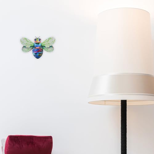 Abejas de hierro forjado Toddmomy para eliminar la monotonía de la pared 7