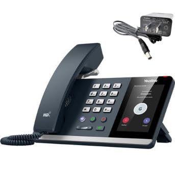 Yealink MP54-TEAMS-PSU-E2 - PoE - Android 13-4 inch (480 x 800) capacitive Touch Screen - Power Adapter Included