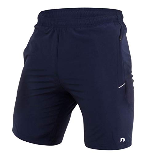 Image of NEVER LOSE Men's Lightweight Performance Training Shorts with Quick-Dry Fabric for Running, Gym and Everyday Workouts