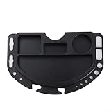 Construction compacte et légère : mesure 24,5 x 15,5 cm, ce plateau noir est simple à transporter et à ranger, ce qui en fait un ajout pratique à toute installation d'entretien de vélo ou espace de garage