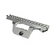 TWP M14M1A M1AM14 Scope Mount Weaver Picatinny Top Rail, Aluminum Anodized Silver